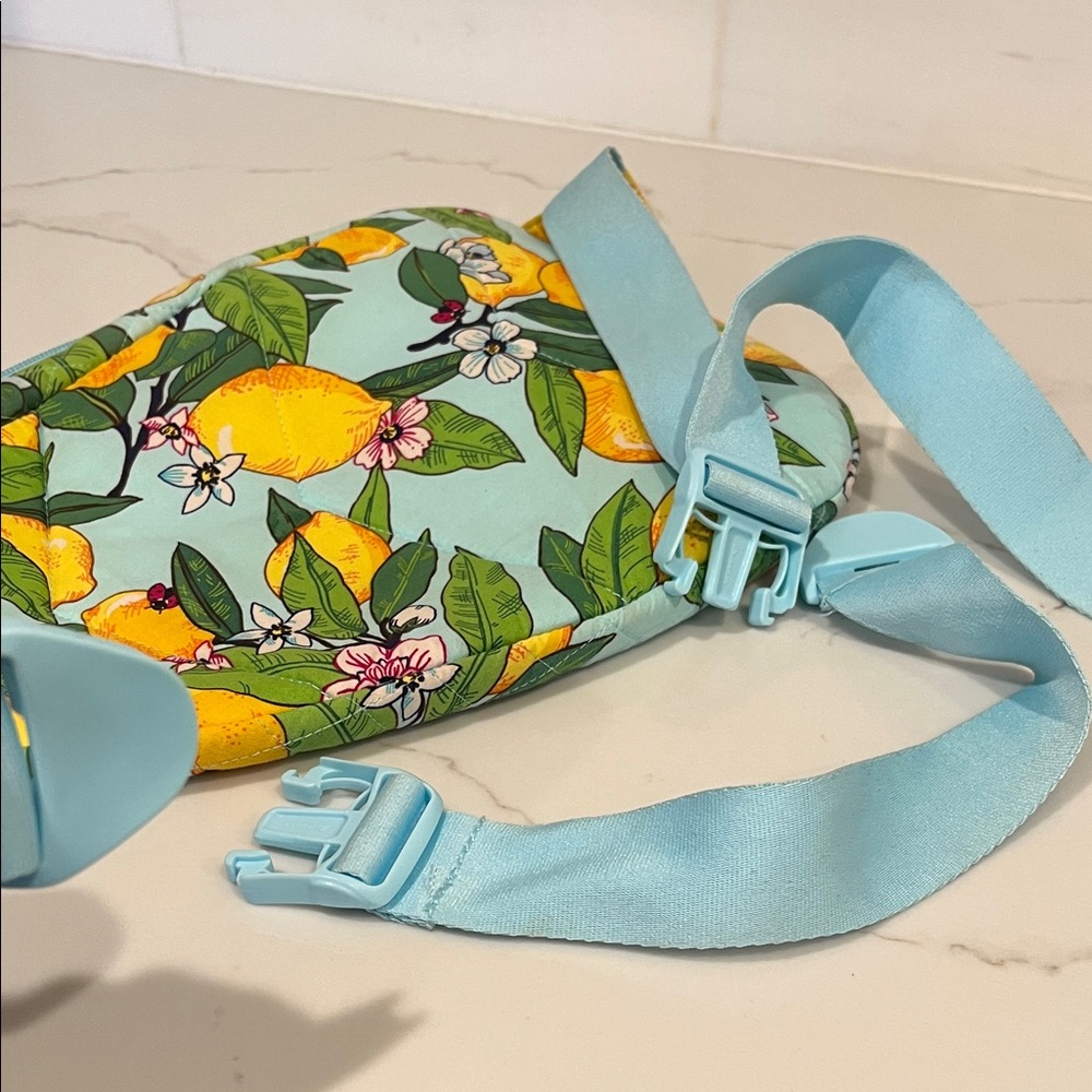 Vera Bradley Essential Slingback in Lemon Grove Sling Crossbody - Picture 10 of 12